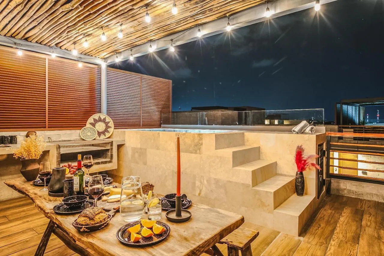 Hotel Luxury 2Br Penthouse Tulum Private Pool Cenote Pensjonat