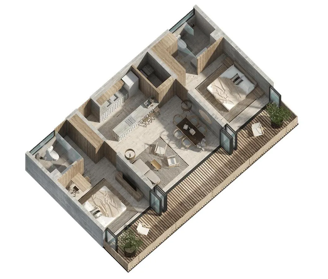 فندق Luxury 2Br Penthouse Tulum Private Pool Cenote المكسيك