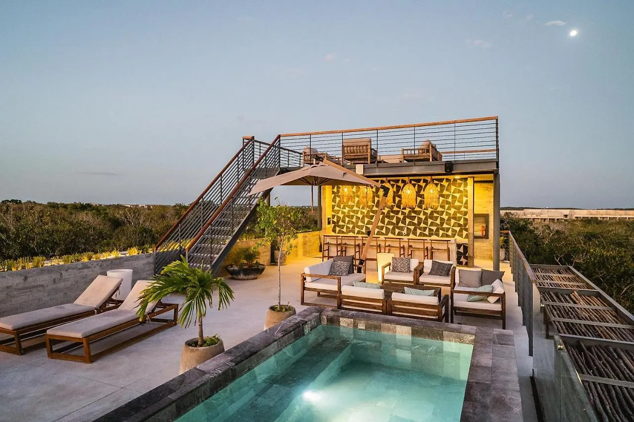 Hotel Luxury 2Br Penthouse Tulum Private Pool Cenote Pensjonat